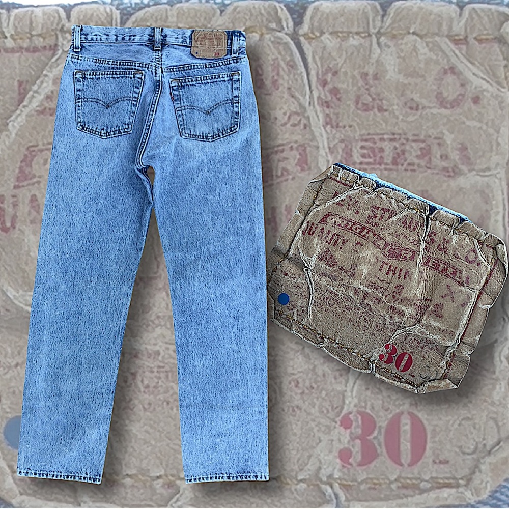 Levi’s Authorized Vintage 501 Straight Leg Jean Made In USA 59354-0000 - Picture 10 of 16